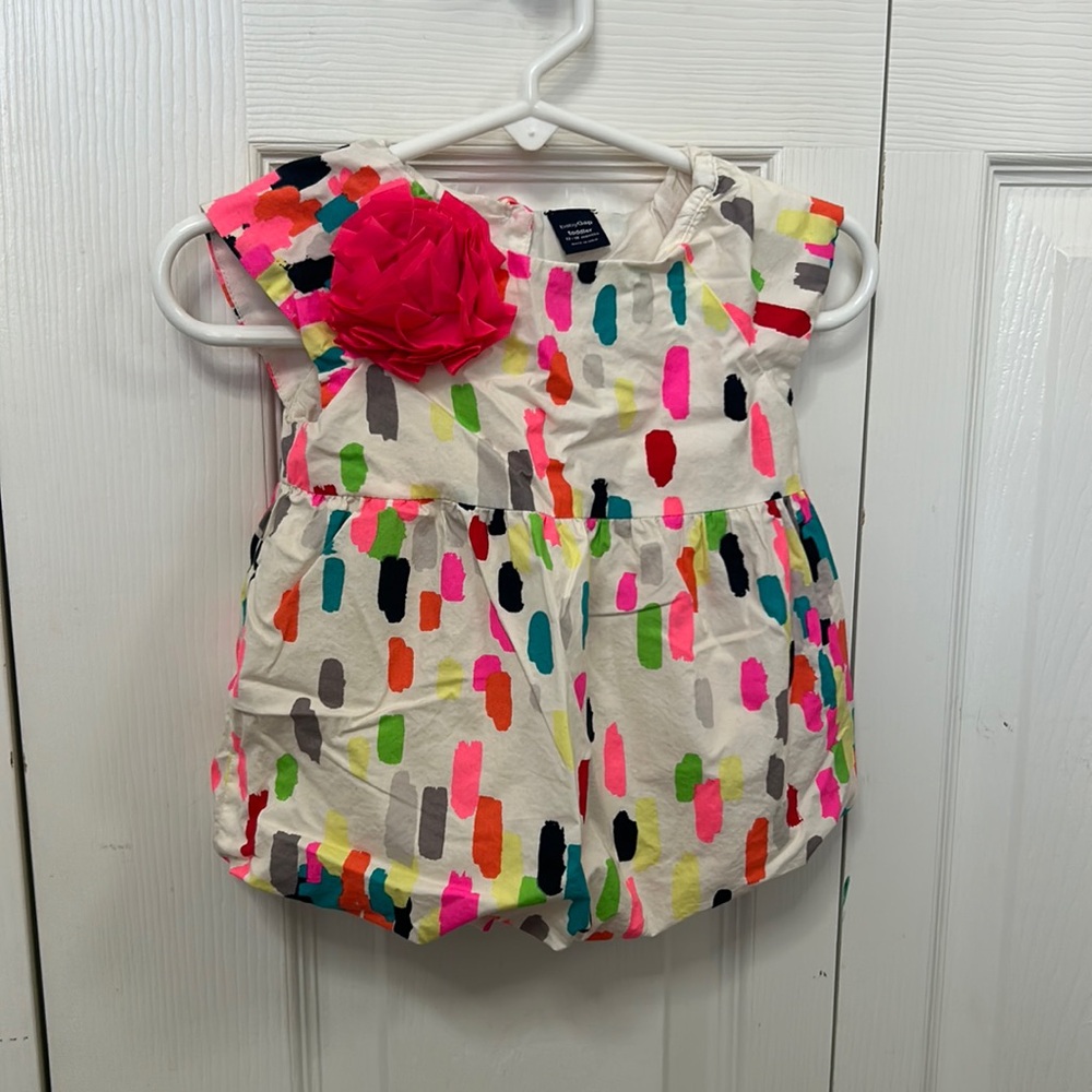 Baby Gap-12-18 month multicolor shirt. Super cute for summer pictures.